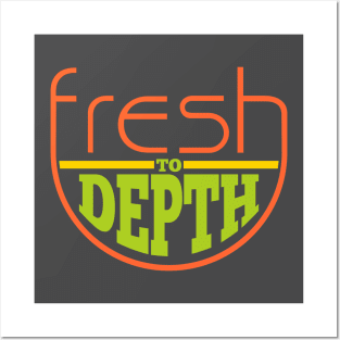 Fresh to Depth - Tropical Posters and Art